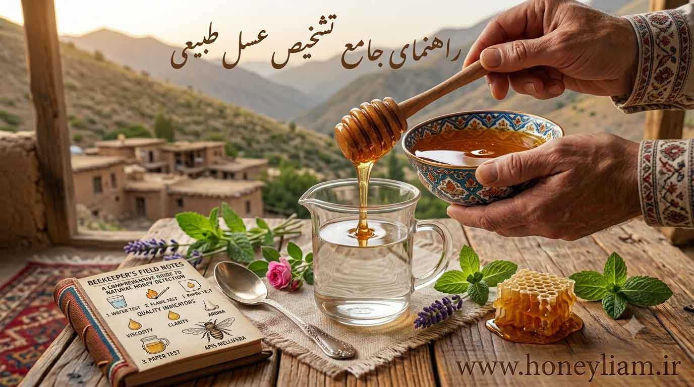 چگونه عسل طبیعی را تشخیص دهیم؟